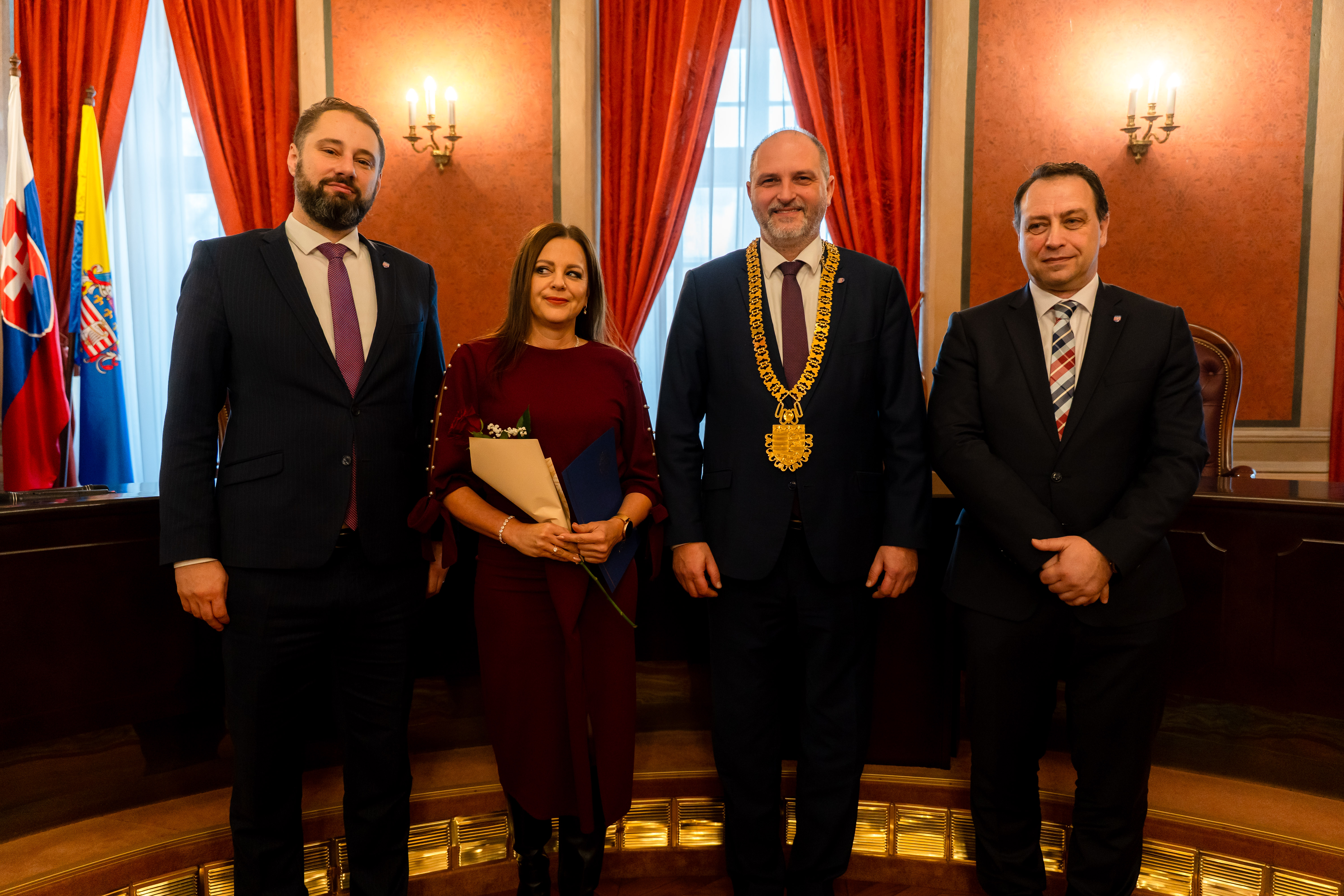 Novorocne prijatie jubilantov Magistratu mesta Kosice-53